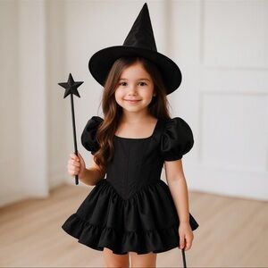 Girls witch costume
